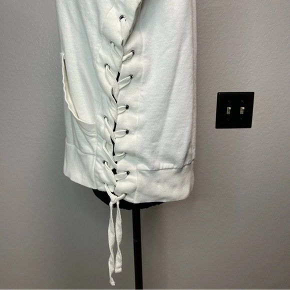 Los Angeles Kings Touch by Alyssa Milano Cream Weekend Raglan Pullover Hoodie - Picture 4 of 9